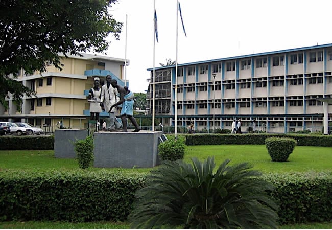 An arial view of Lagos University Teaching Hospital (LUTH)