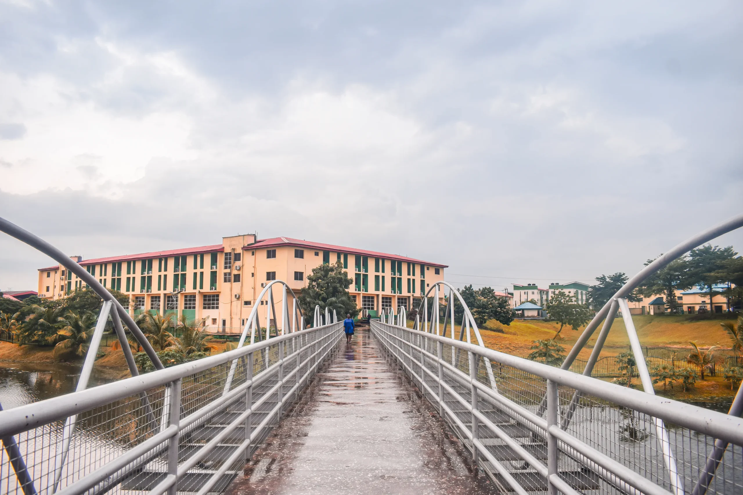 Mountain Top University campus in Ogun State, featuring a peaceful learning atmosphere and structured academic buildings.