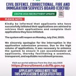 CDCFIB PORTAL FULLY OPEN BACK TODAY