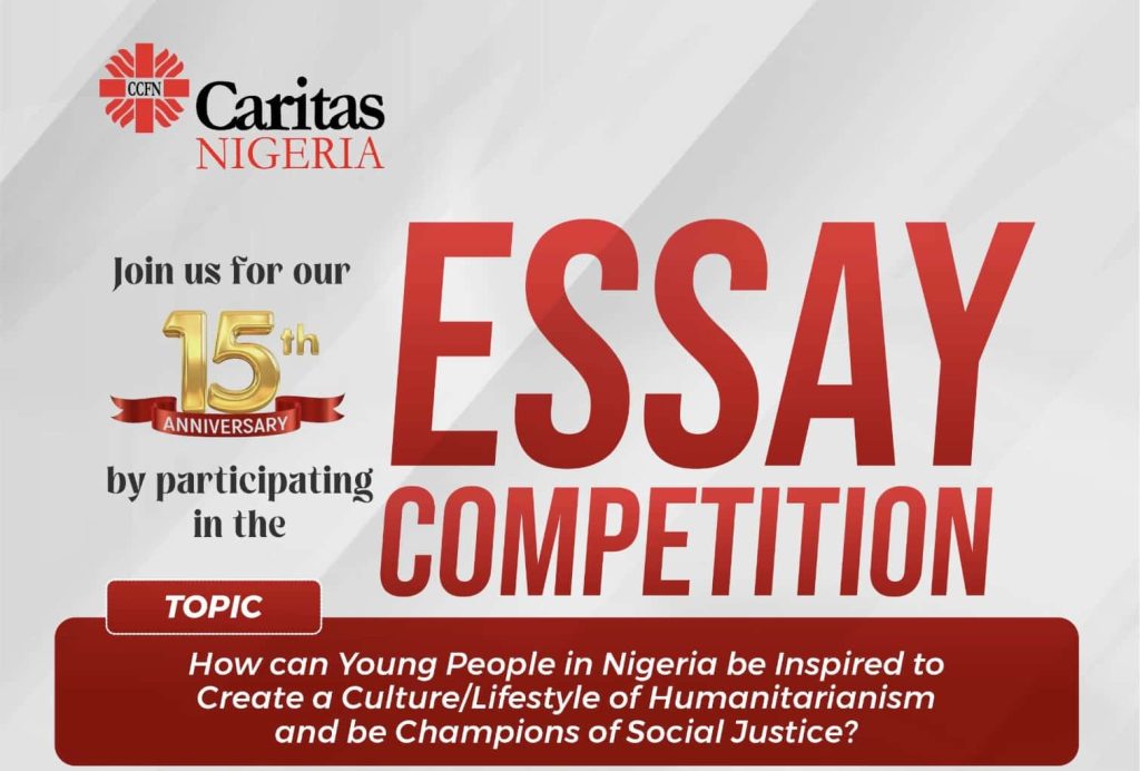Caritas Nigeria Essay Competition 2025 for Students Across Nigeria
