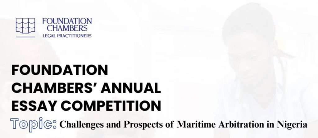 Foundation Chambers Essay Competition 2025 for Law Students