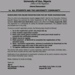 UNIUYO second semester CBT exam online registration procedures for students