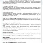 2025 CUSTOM RECRUITMENT: IMPORTANT UPDATE FOR SHORTLISTED CANDIDATES