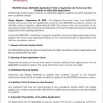 NELFUND announces closure of 2024/2025 application