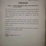 NSUK extends Post UTME registration deadline by 2 weeks