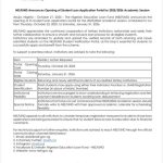 NELFUND announces opening of students’ loan application portal