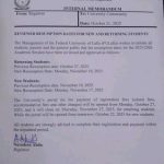 FULAFIA announces reviewed resumption date