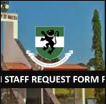 UNN releases staff request form for admission, 2025/2026