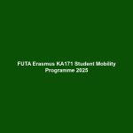 FUTA Erasmus KA171 Student Mobility Programme 2025
