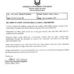 FUOYE announces orientation ceremony for freshers, 2025/2026